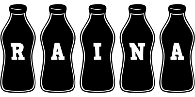 Raina bottle logo
