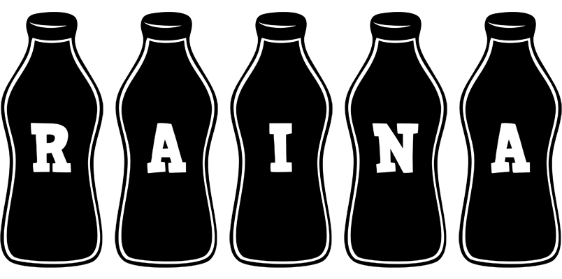 Raina bottle logo