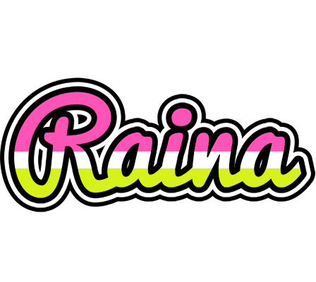 Raina candies logo