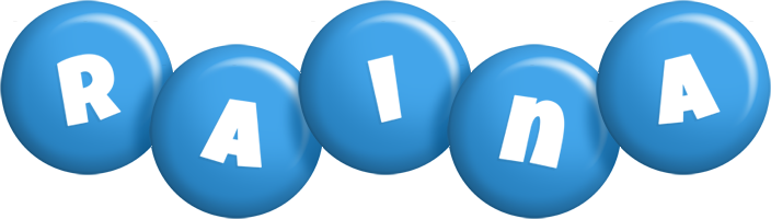 Raina candy-blue logo