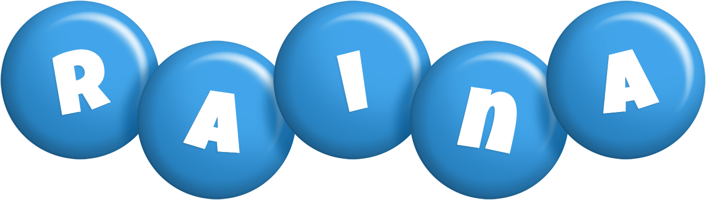 Raina candy-blue logo