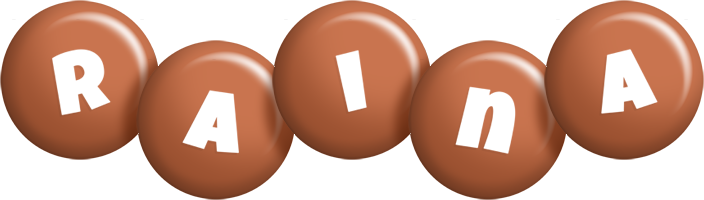 Raina candy-brown logo