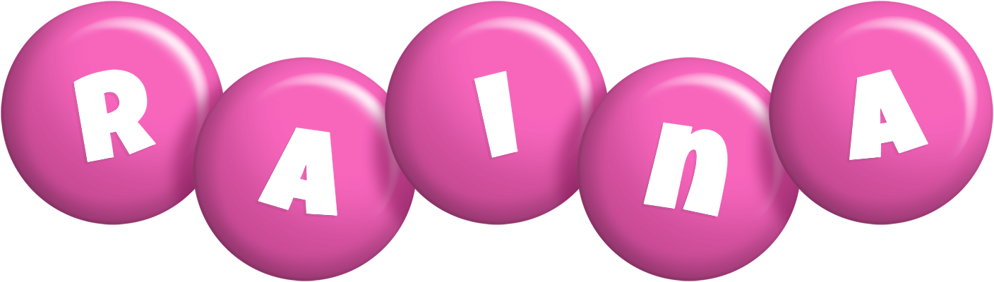 Raina candy-pink logo