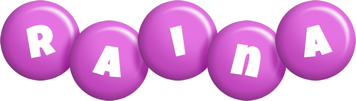 Raina candy-purple logo