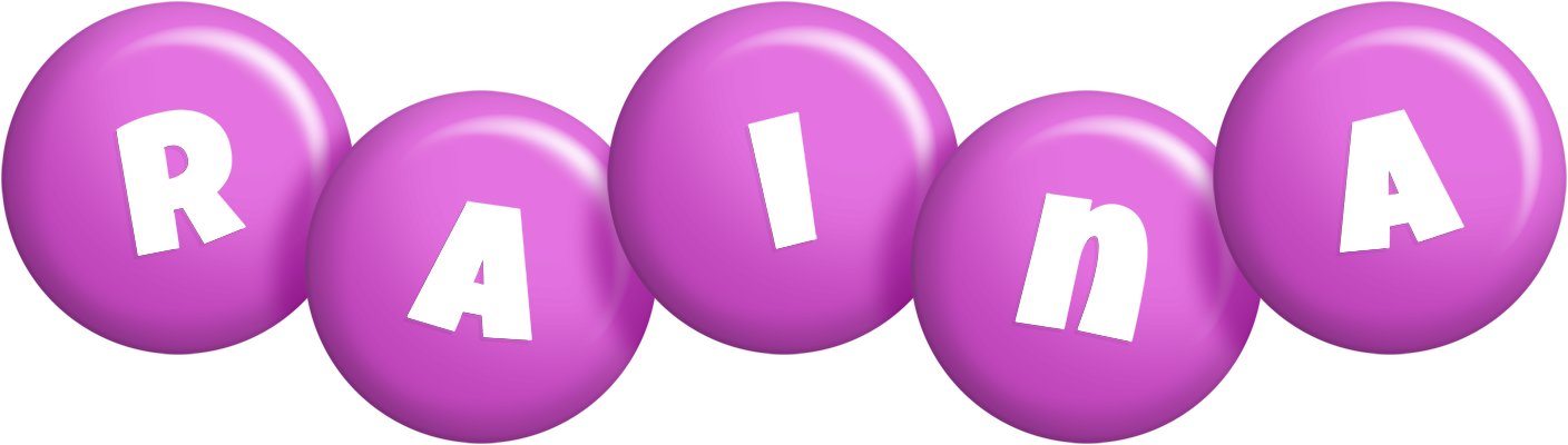 Raina candy-purple logo