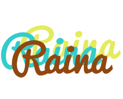 Raina cupcake logo