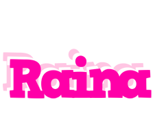 Raina dancing logo