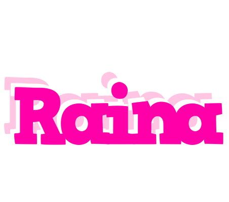 Raina dancing logo