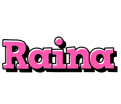 Raina girlish logo