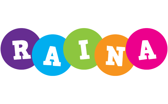 Raina happy logo