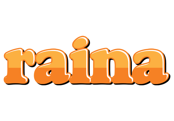 Raina orange logo