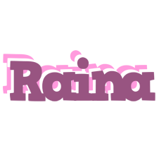 Raina relaxing logo