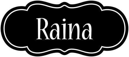 Raina welcome logo