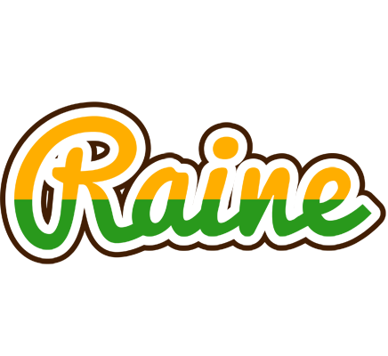 Raine banana logo