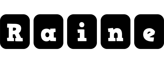 Raine box logo