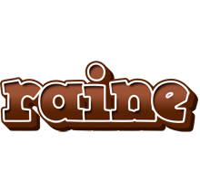 Raine brownie logo