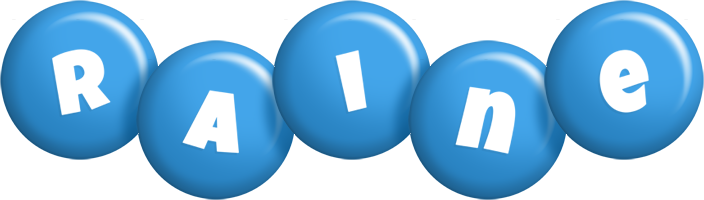 Raine candy-blue logo