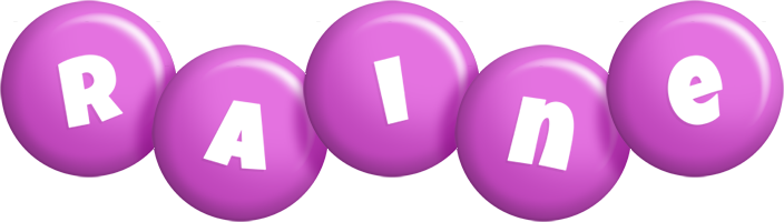 Raine candy-purple logo