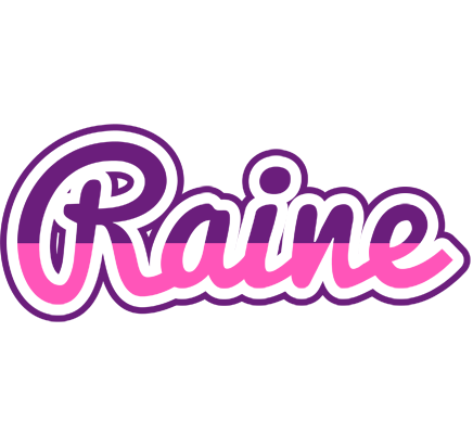 Raine cheerful logo
