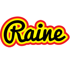 Raine flaming logo