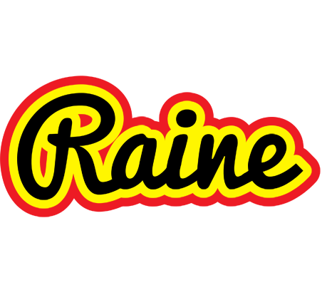 Raine flaming logo
