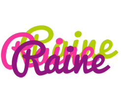 Raine flowers logo