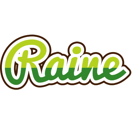 Raine golfing logo