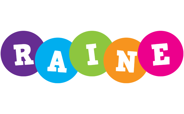 Raine happy logo