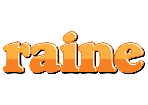 Raine orange logo