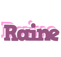 Raine relaxing logo