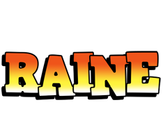 Raine sunset logo