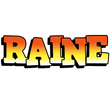 Raine sunset logo