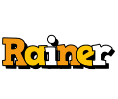 Rainer cartoon logo