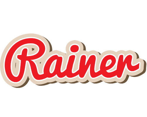 Rainer chocolate logo