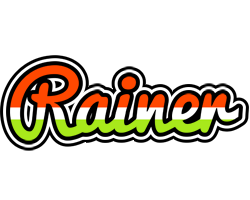 Rainer exotic logo