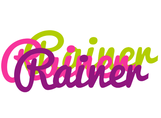 Rainer flowers logo