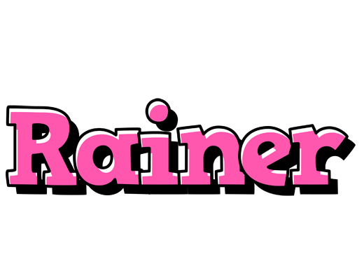 Rainer girlish logo