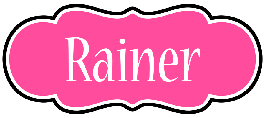 Rainer invitation logo