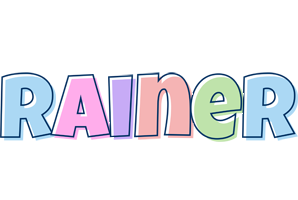 Rainer pastel logo