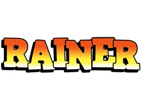 Rainer sunset logo