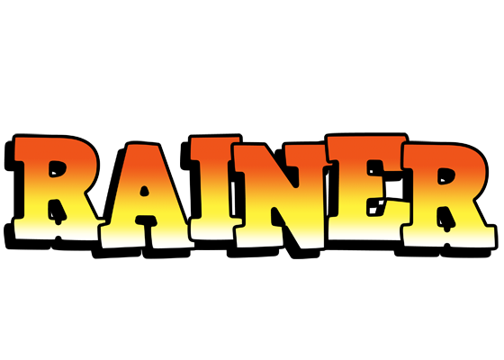 Rainer sunset logo