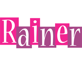 Rainer whine logo