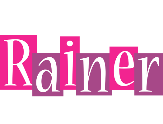 Rainer whine logo