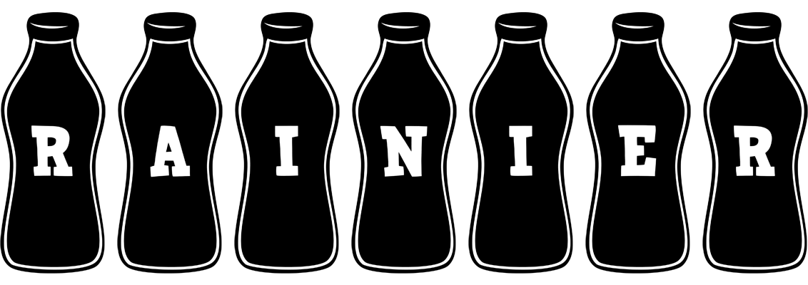 Rainier bottle logo