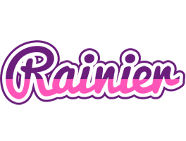 Rainier cheerful logo