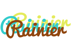 Rainier cupcake logo