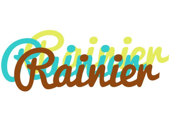 Rainier cupcake logo