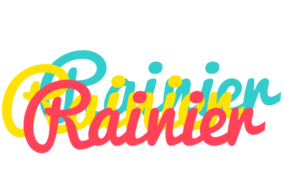 Rainier disco logo