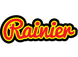 Rainier fireman logo