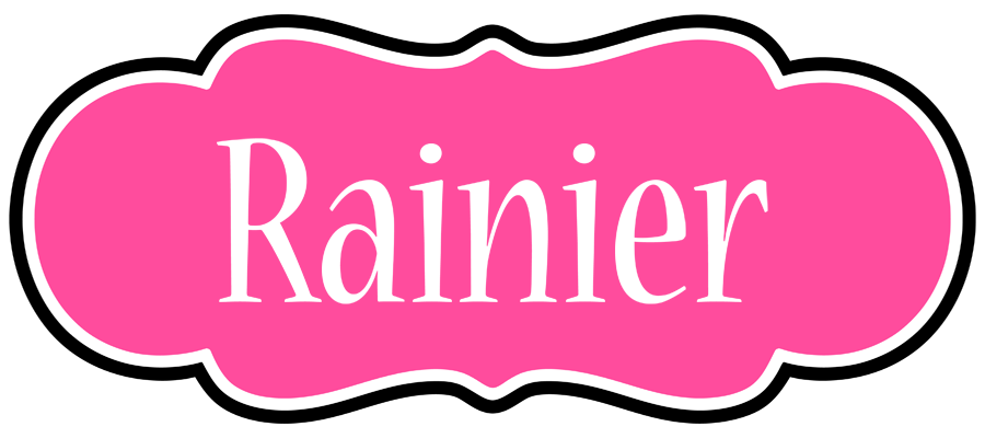 Rainier invitation logo